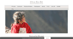 Desktop Screenshot of lietti-psichiatra-milano.com
